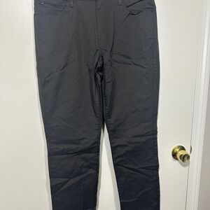 F. Weatherproof Black Chinos Sleek and Comfortable